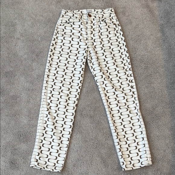 Reformation Mod High Rise Straight Jeans | Size 24 | Sold Out Style - Picture 3 of 9